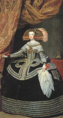 Diego Velazquez Portrait de la reine Marie-Anne (df02) France oil painting art